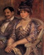 Pierre Renoir M and Mme Bernheim de Villers France oil painting reproduction